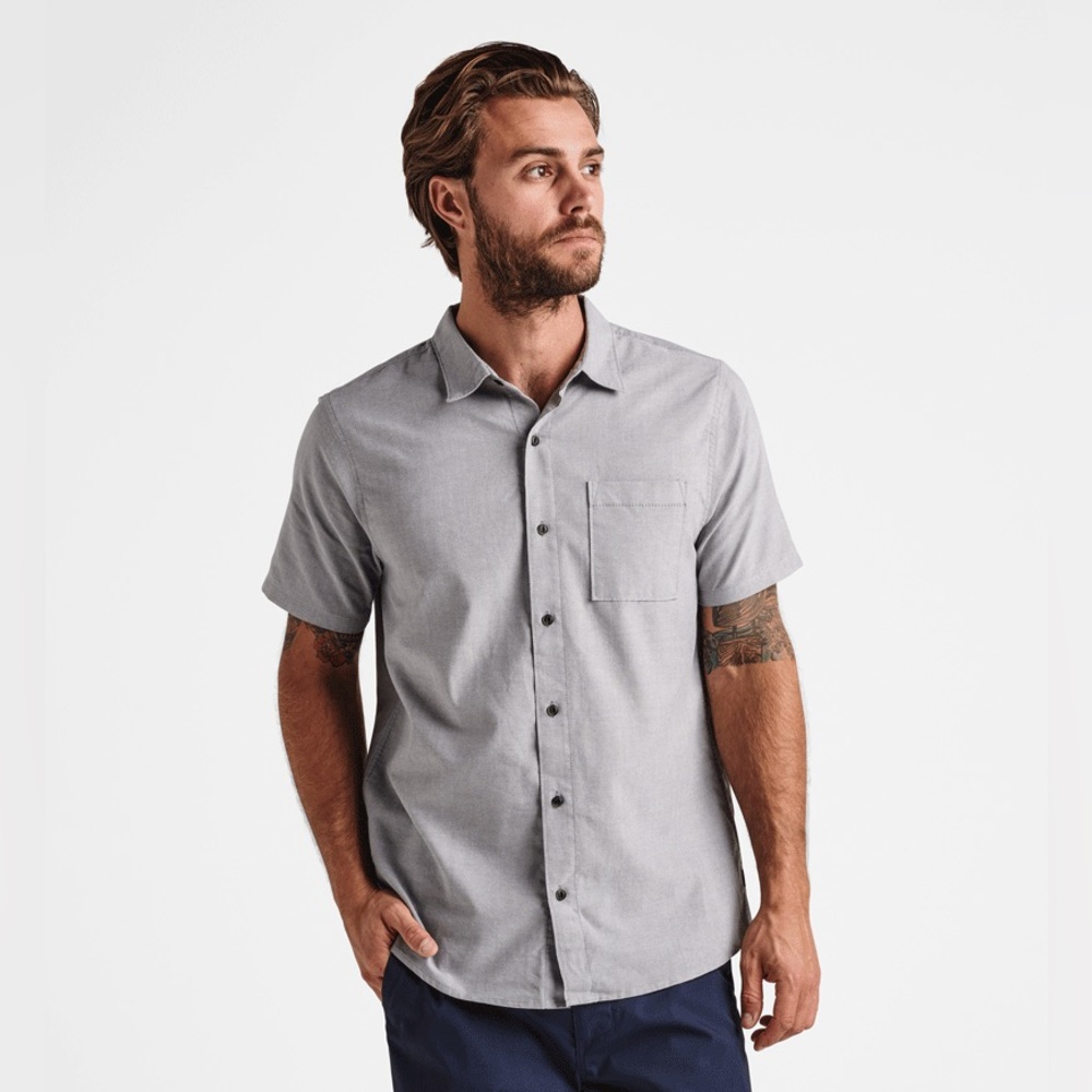 Roark Well Worn Oxford Shirt - Sm